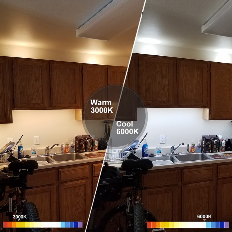 LDOPTO Under Cabinet Lights with Remote, Wireless LED Battery Operated