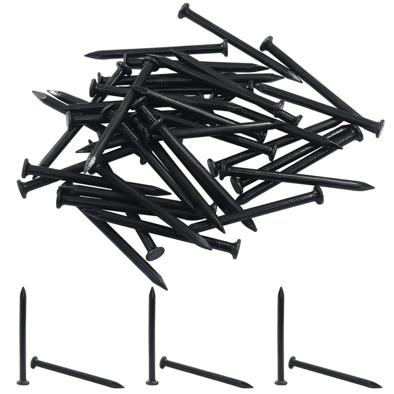 BokWin 60 Pack 2 Inch (50mm) Hardware Nails - Carbon