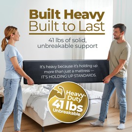 Golden Home Essentials 58in x 80in Heavy Duty Bunkie Board Queen Size, Extra Sturdy Bed Board for Frame - Low Profile Under Mattress Support Board to Stop Sagging Mattress