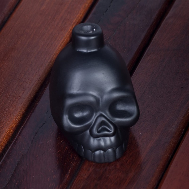 Deekec Screaming Aztec Death Whistle - Skull Black, Great for