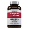 Arginina 1000mg Citrulina 350mg Con 200 Caps Hecho En Usa