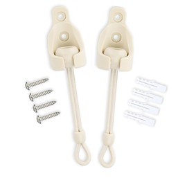 Litong Bungee kit, Universal Replacement Parts for Indoor/Outdoor Sun Shades or Roller Up Blind (Beige)