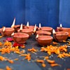 SHYAMVUN Mitti Ka Diva - Diyas per Pooja - Argilla
