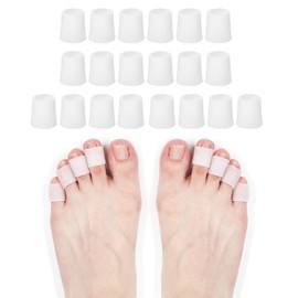 Camina sin dolor gracias a Hpmjz: 20 piezas dedales ergonómicos de Silicona Gel ideales para tratar callos y durezas, ampollas y roces de forma efectiva. Mejora tu salud