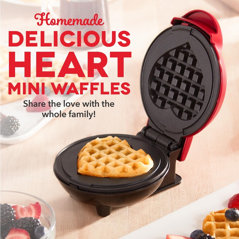 DASH Mini Waffle Maker Machine for Individuals, Paninis, Hash Browns,
