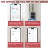 Electronic Door Lock 70 mm 35/35 to 100 mm 50/50