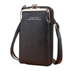 One's One Women's Smartphone Shoulder Pochette with Wallet, Card Slot,