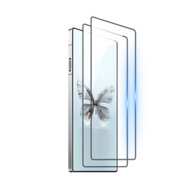 Compatible with RedMagic 10 Pro / 10 Pro + Tempered Glass Film, 2 Sheets, Anti-Fingerprint, Protective Film, Made in Japan, High Transmittance, High Transparency, High Gloss, 9H Hardness, Ultra-thin