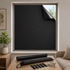 100% Blackout Window Privacy Film – Cut-to-Fit Opaque Light Blocking