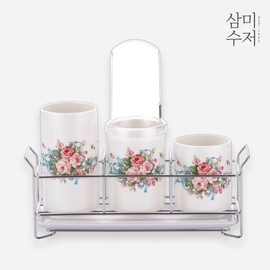 (NS Home Shopping) Sammi Spoon England 3-Tier Wire Mesh Cutlery Holder 35394903 / (NS홈쇼핑)삼미수저 잉글랜드 3단 철망 수저통35394903