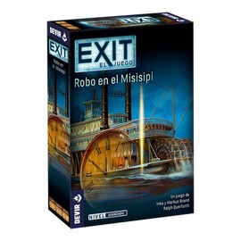 Devir Juego de Mesa Exit 14 Robo en el Mississippi en Español