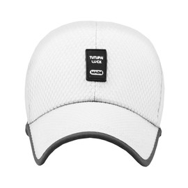 White Fang (White Fang) Hat Mesh Cap Logo Golf Running Sports Men's Women's CA007 , blue