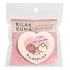 Rilakkuma Big Wood Clip (Heart Pink) RK601B