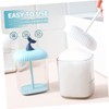 Baluue 2pcs Portable Manual Foaming Bottle for Face Wash and