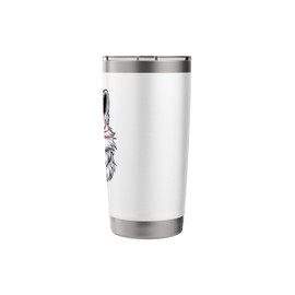 Kitsune Fox Mask, Japanese Anime & Kawaii | Kitsune Stainless Steel Insulated Tumbler