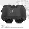 10x25 Telescope High Definition Night Vision Portable Binoculars IPX6 Waterproof