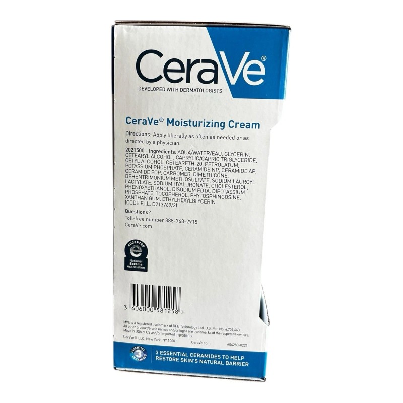 Cerave Moisturizing Cream Multipack 16 OZ Pump + 16 OZ