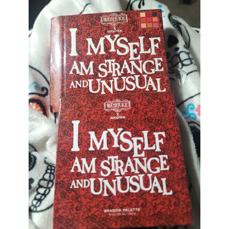 Beetlejuice I Myself Am Strange & Unusual Shadow Palette Makeup