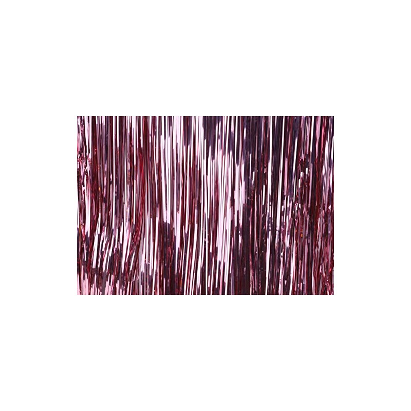 Christmas Concepts® Shiny Lametta - Christmas Tree Decorations (Blush Pink)