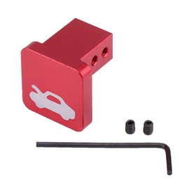 Suuonee Hood Release Handle, kit de reparación de abridor de manija de cierre de capó de liberación de capó de auto para Civic CRV Element Ridgeline(rojo)