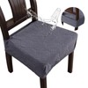 YUEANG Waterproof Stretch Seat Covers,Dining Room Chair for 4 Set