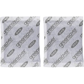 OXO Vegetable Storage Containers Green Saver Refills, Set of 2, Gray