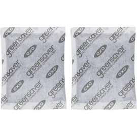 OXO Vegetable Storage Containers Green Saver Refills, Set of 2, Gray
