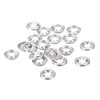 sourcing map M5 Washer 4.6mm I.D. 12mm O.D. Internal Tooth