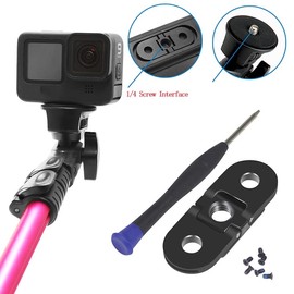 Replacement Folding Fingers for GoPro Hero11/10/9/8 Magnet Adapter Mount with 1/4 Tripod Connect Port for Housing Handle Monopod