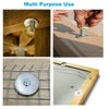 TERF® 100 Pcs Zinc Plated Steel M5 / 5mm X