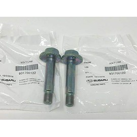 Subaru 2000-2009 Outback Tribeca Legacy Rear Suspension Lateral Link Cam Bolt Set of 2-901700122 - Genuine OEM