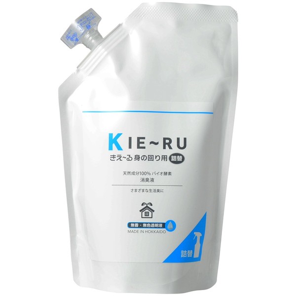 Kieiru U Series Environmental Daizen, For Surroundings, Refill, 16.9 fl oz (500 ml)