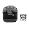 36.5mm Lawn Mower Cylinder Piston Kit Aluminum Cylinder Piston Assembly