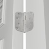goldenwarm 3 Pieces Satin Nickel Door Hinges 4 x 4