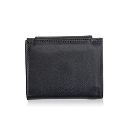 Josephine Osthoff 944 Women's Wallet, Small Wallet, Men's Slim Coin Purse with Coin Compartment, Genuine Leather, RFID Protection, navy, coin purse