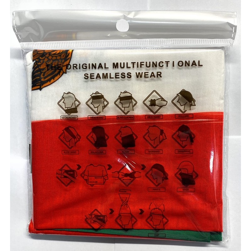Mexico Flag Multipurpose Bandana