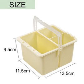 Asdays Brush Wash Bucket Brush, Painting, Brush Washer, Compact Paint Brush Washer (2 in 1)