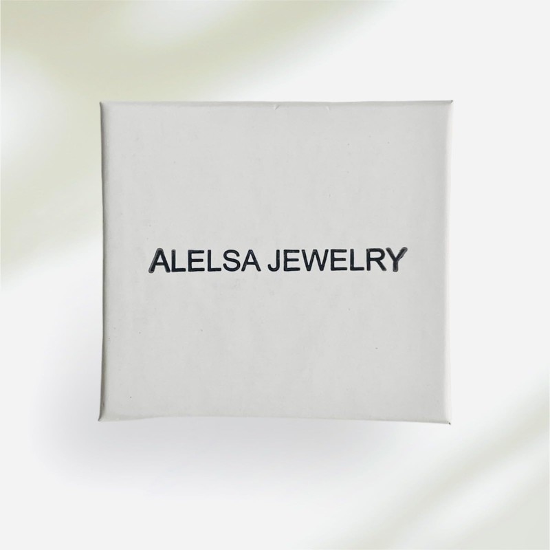 14K Solid Gold Cross Threader Earrings, Dangle Chain Drop, 14K