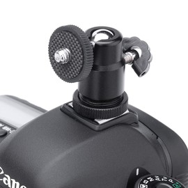 Cabezal de Bola con trípode de cámara, Mini Cabezal de trípode Ajustable con Tornillo de 1/4 de Pulgada y Adaptador de Zapata hor para la mayoría de Las cámaras Digitales