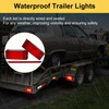 EXERAUO Boat Trailer Lights LED Kit, Submersible Boat Trailer Light,