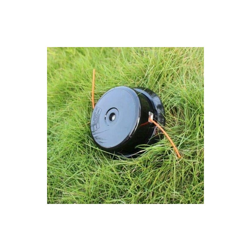 BE-TOOL Universal Trimmer Head, 2-Line Brush Cutter Head, Black, Fits