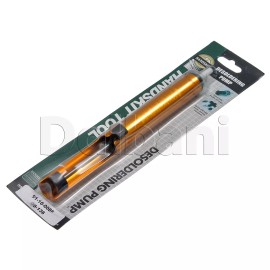Handskit High Quality Gold Desoldering Pump Sucker Solder Iron Removal Tool 190mm Length