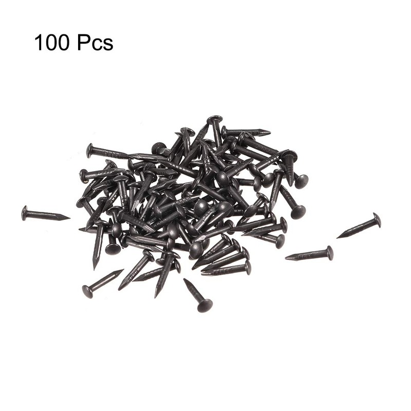 uxcell Small Tiny Hardware Brass Nails 1.2mmX8mm(DXL) for DIY Decorative