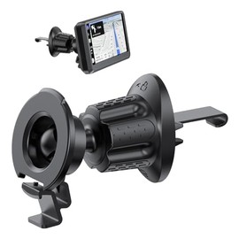Vent Clip Mount for Garmin GPS – Air Vent Holder Compatible with Garmin Drive, DriveSmart, Nuvi, Dezl, Zumo Series – 360° Adjustable, Secure & Easy to Install