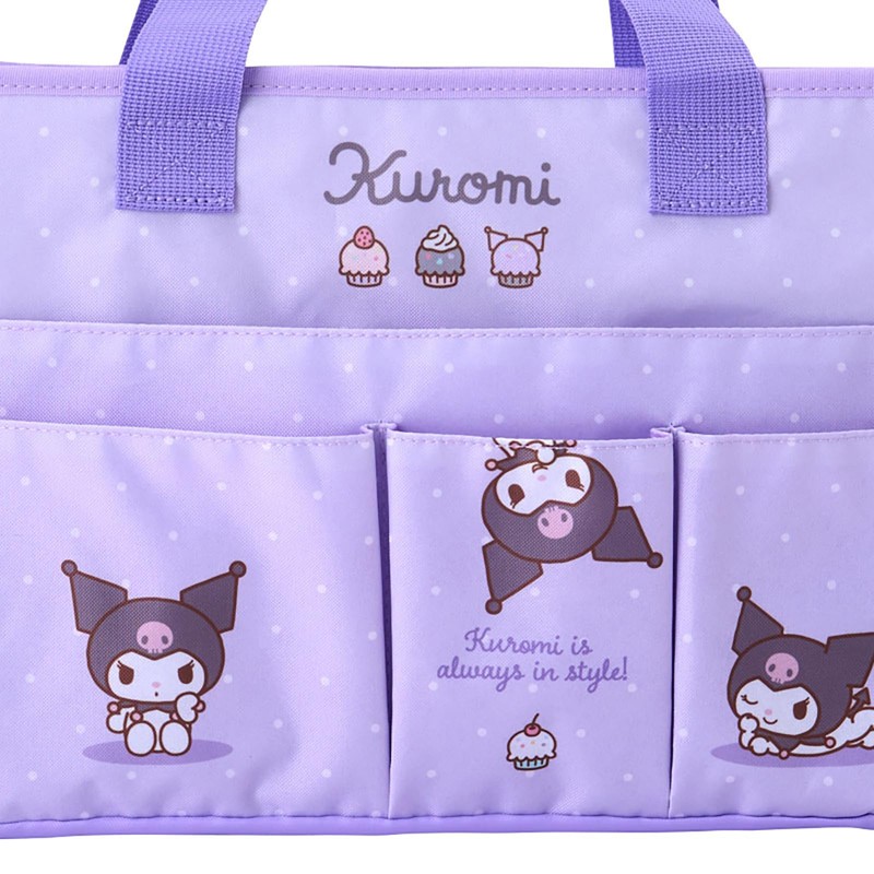 Sanrio Meeting Box Kuromi Storage with Handle 343579