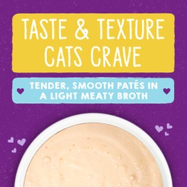 Stella & Chewy's Carnivore Cravings Purrfect Pate Cans – Grain Free, Protein Rich Wet Cat Food – Chicken & Chicken Liver Recipe – (2.8 Ounce Cans, Case of 24)