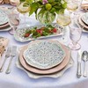 Juliska Villa Seville Place Setting (Chambray, Scalloped Side/Cocktail Plate Set/4)