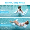 SLOOSH Strip Type Hammock Pool Floats Adults, 4-in-1 Multi-Purpose Inflatable