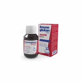 Pleuran IMUNOGLUKAN P4H ACUTE KIDS SYRUP 100ML, NATURAL IMUNOGLUKAN, A COMBINATION OF 5 PLANT EXTRACTS, VITAMIN C AND ZINC. FOR THE INTENSIVE BOOST OF THE IMMUNE SYSTEM