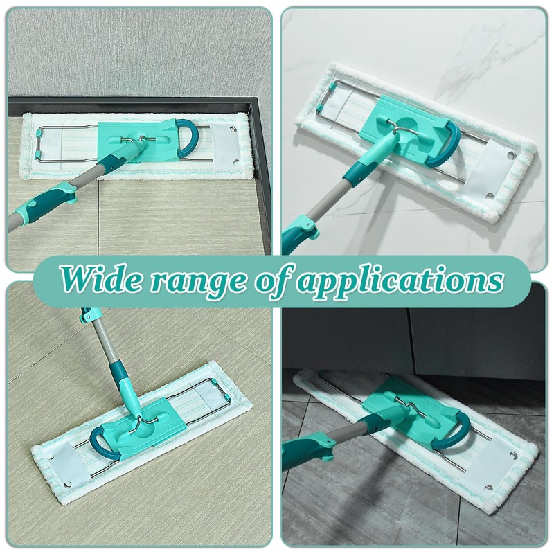 Mop Pads for Leifheit Profi XL Micro Duo/Cotton Plus Floor